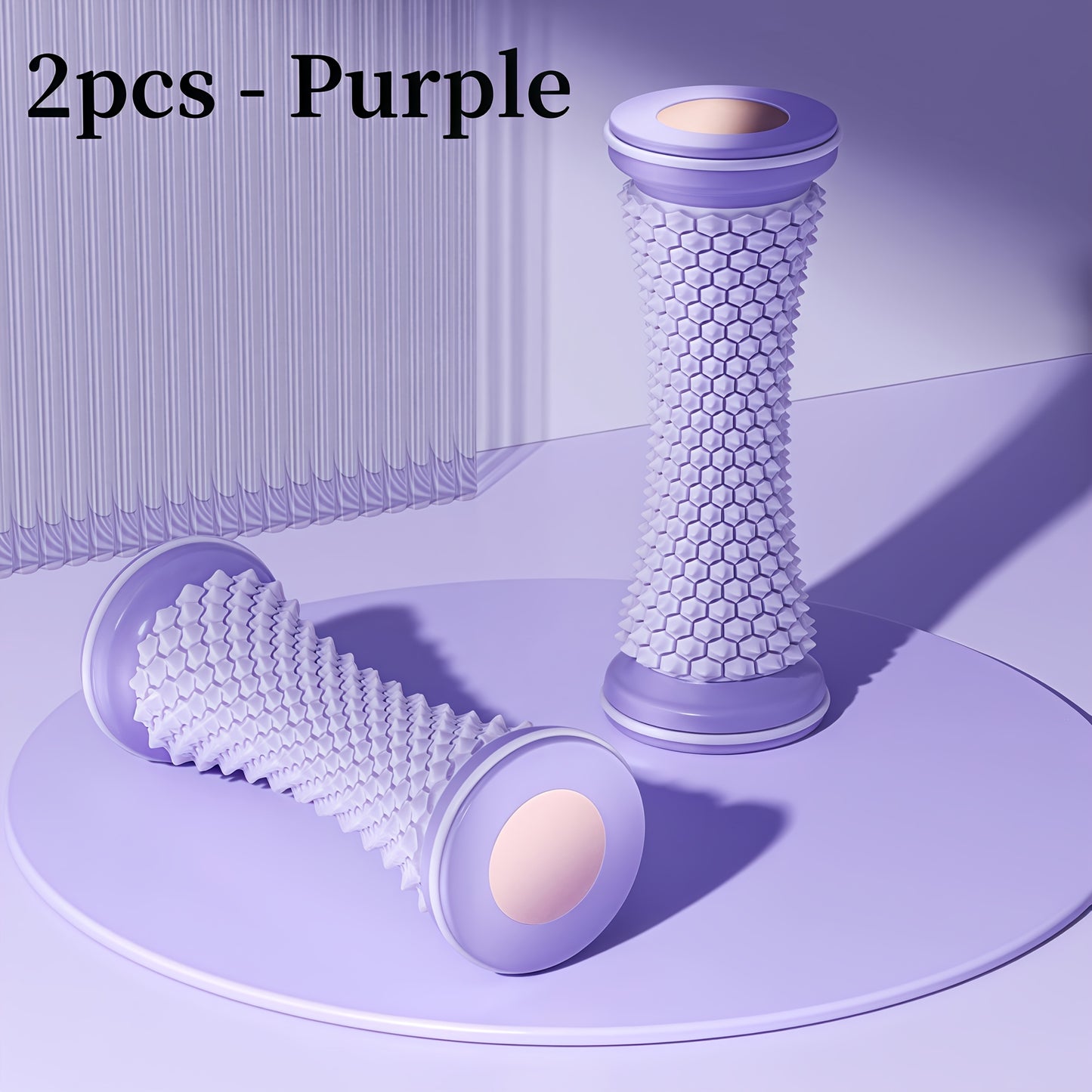 2pcs Foot Massage Roller Set
